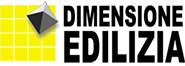 Logo Dimensione Edilizia, Showroom Perugia e L'Aquila
