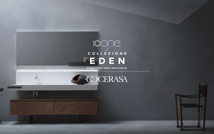 Arredo bagno collezione Eden di Cerasa