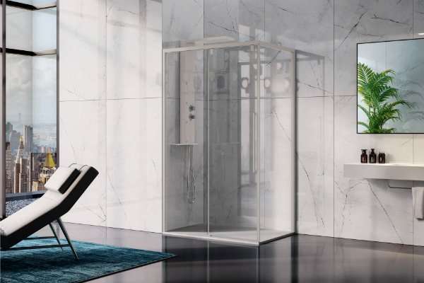 Cabina doccia SAMO progetto Acrux 70cm x 100cm + Piatto doccia Fiora in OMAGGIO